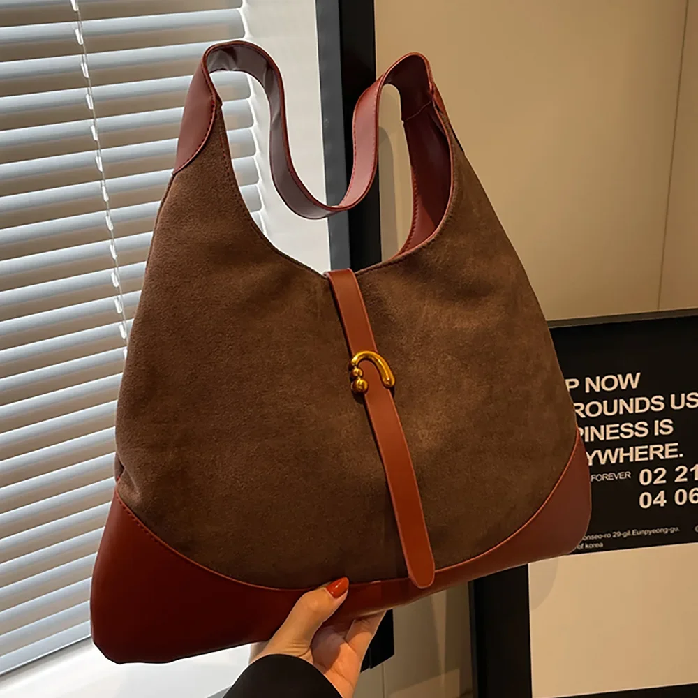 

Underarm Bag for Women 2023 New Fashionable Tote Bag Large Capacity Triangle Bag Fashionable High-Grade One-Shoulder