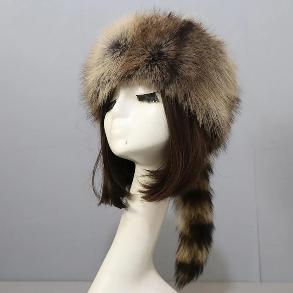 Faux Rabbit Fur Winter Hat Soft Thick Faux Fur Ladies Winter Hat Windproof Anti-slip Washable Outdoor Cap for Heat Retention
Faux Rabbit Fur Winter Hat Soft Thick Faux Fur Ladies Winter Hat Windproof Anti-slip Washable Outdoor Cap for Heat Retention