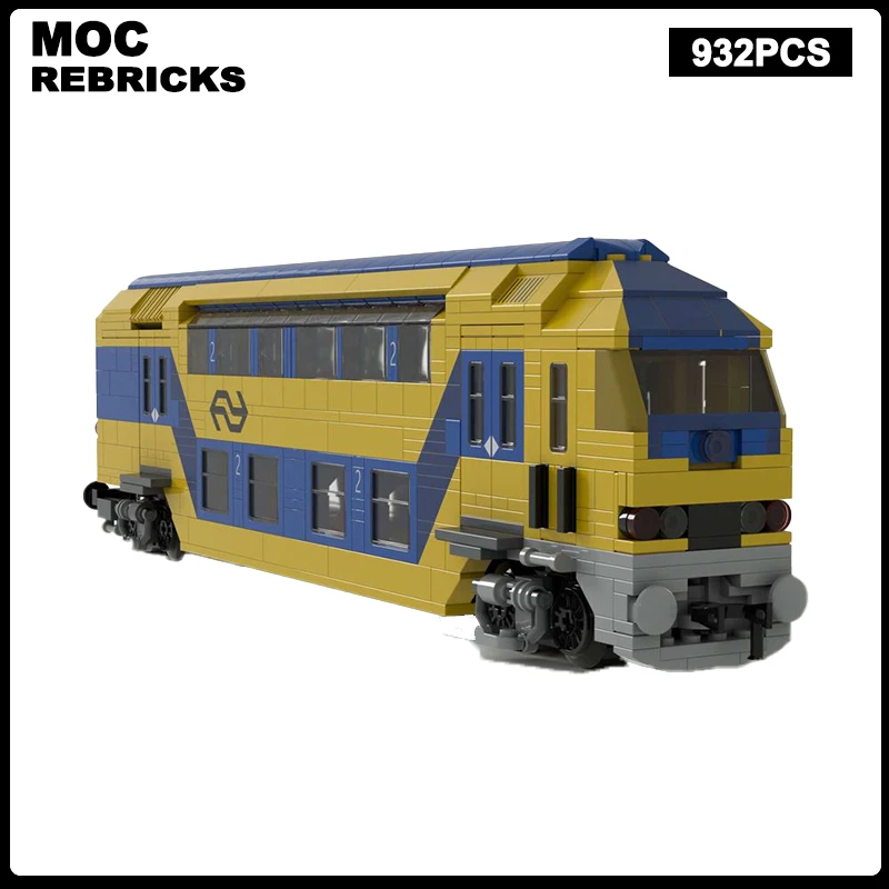 Конструктор MOC для пассажирского транспорта, двойная декоративная каретка, ДЗЗ-поезд, сборные кирпичи «сделай сам», игрушки для творчества и транспортировки
Конструктор MOC для пассажирского транспорта, двойная декоративная каретка, ДЗЗ-поезд, сборные кирпичи «сделай сам», игрушки для творчества и транспортировки