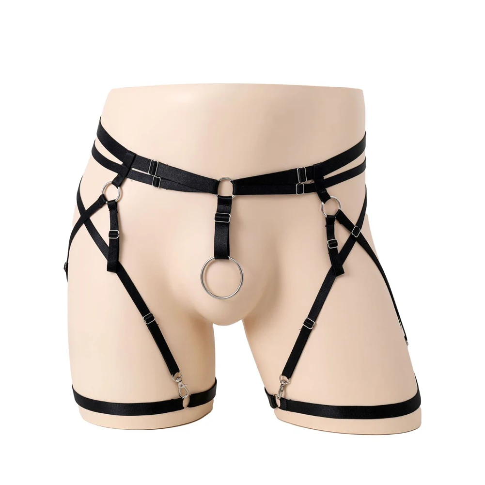 Sexy Men O-ring G-string Leg Garter Lingerie Backless Low Rise Thong Hollow Jockstrap Underwear Solid Breath Erotic Panties
Sexy Men O-ring G-string Leg Garter Lingerie Backless Low Rise Thong Hollow Jockstrap Underwear Solid Breath Erotic Panties