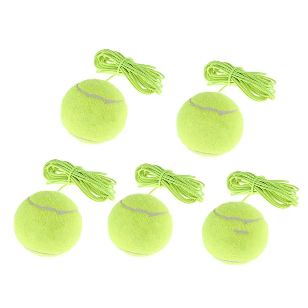 

5Pcs Tennis Trainer Multipurpose Indoor Sports Training Balls with Rope Children Beginers Professional Tool Park
