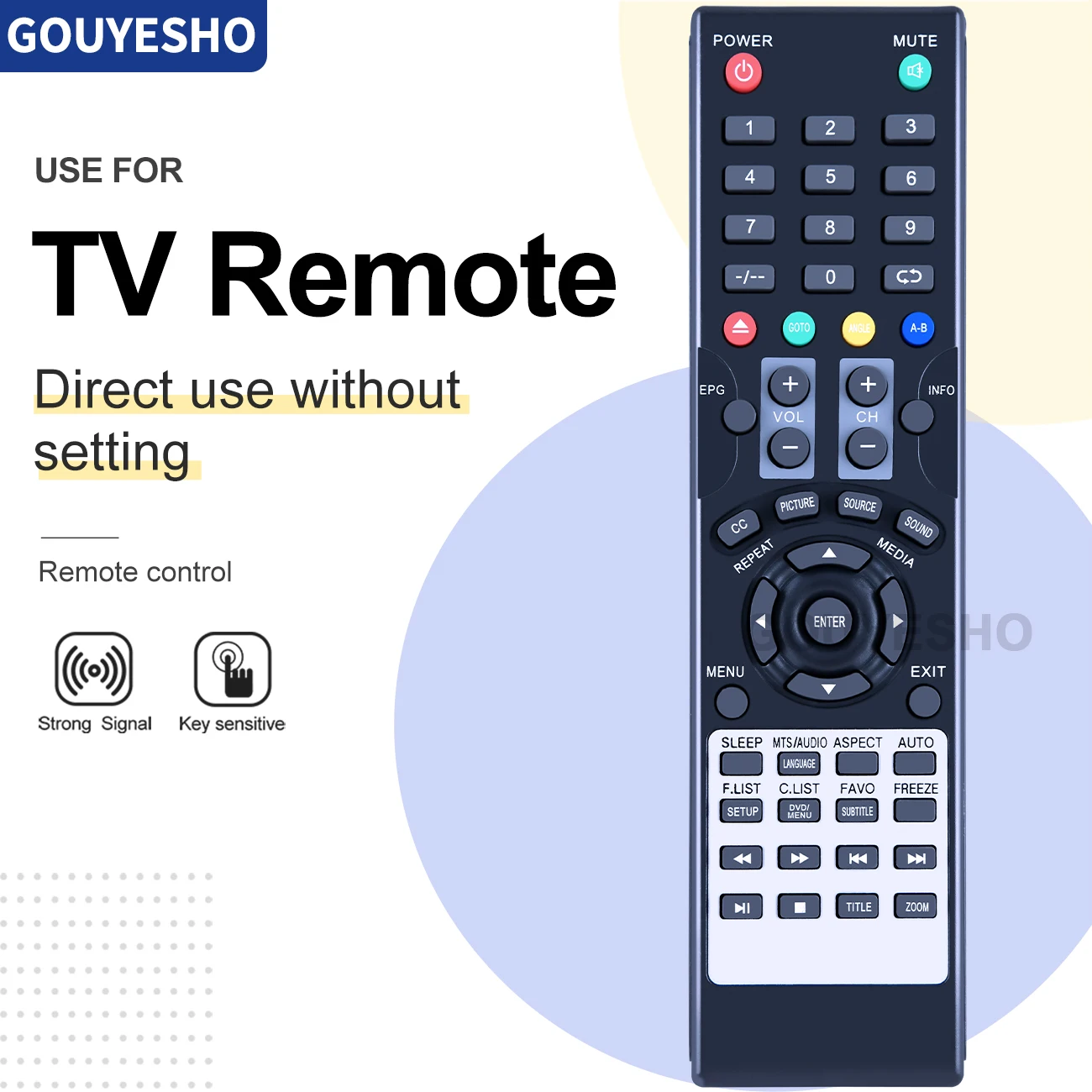 Пульт дистанционного управления для Axess & Quasar & Supersonic TV SC-1312 SC-1512 SC1512 SC199 scSC-222 4344K 4024K 2412
Пульт дистанционного управления для Axess & Quasar & Supersonic TV SC-1312 SC-1512 SC1512 SC199 scSC-222 4344K 4024K 2412