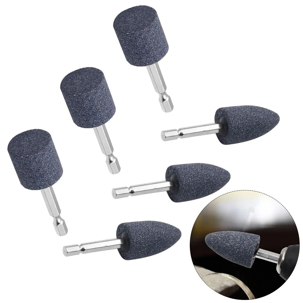 6pcs Hexagonal Shank Cone/Cylindrical Grinding Wheel Sharpening Head For Grinding Drill Engraving Jade Ceramic Glass Power Tools
6pcs Hexagonal Shank Cone/Cylindrical Grinding Wheel Sharpening Head For Grinding Drill Engraving Jade Ceramic Glass Power Tools