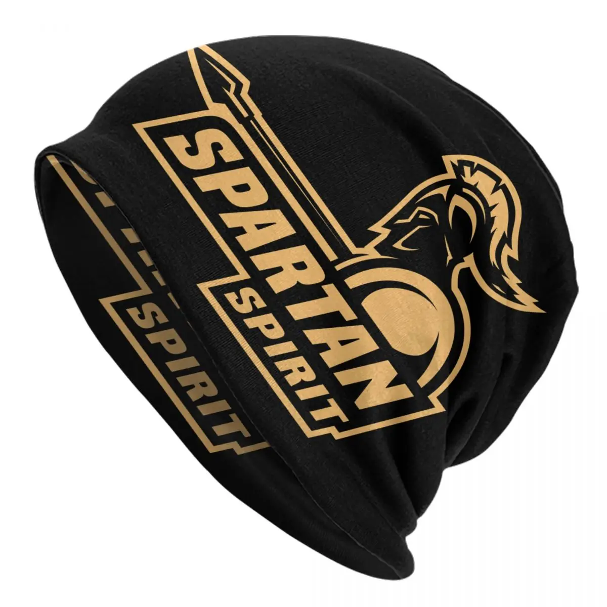 

Spartan Spirit Sparta Warrior Beanie Cap Unisex Winter Warm Bonnet Femme Knitted Hat Street Outdoor Ski Skullies Beanies Hats