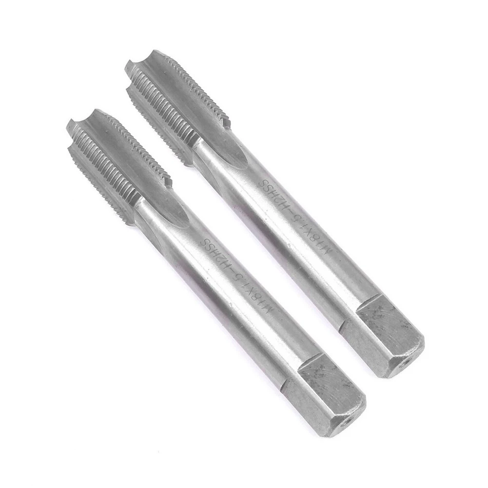 2PCS HSS 18mm*1.5 Metric Taper And Plug Right Hand Tap Drill Hand Tools Screw Thread Metric Plug Taps M-18*1.5mm Pitch
2PCS HSS 18mm*1.5 Metric Taper And Plug Right Hand Tap Drill Hand Tools Screw Thread Metric Plug Taps M-18*1.5mm Pitch