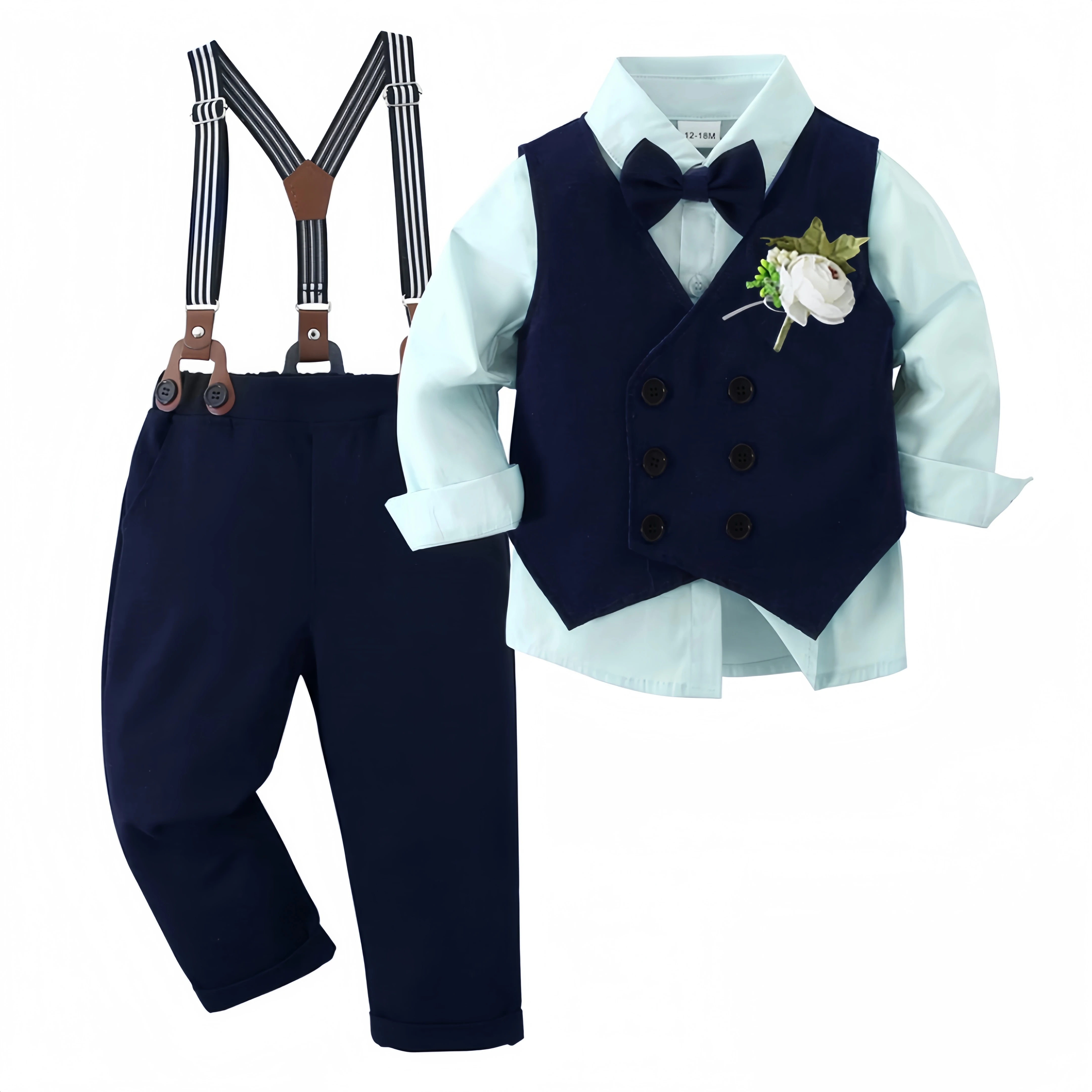 

Официальный свадебный наряд для малышей, однотонный жилет, Женский корсажный костюм для мальчика, Красивая Детская осенняя одежда