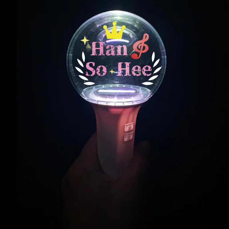 

Acrylic Handball Light Glow Stick Accepted Customized Glow Stick Handball Fluorescent Flashing Stick for Concert Event Wholesale