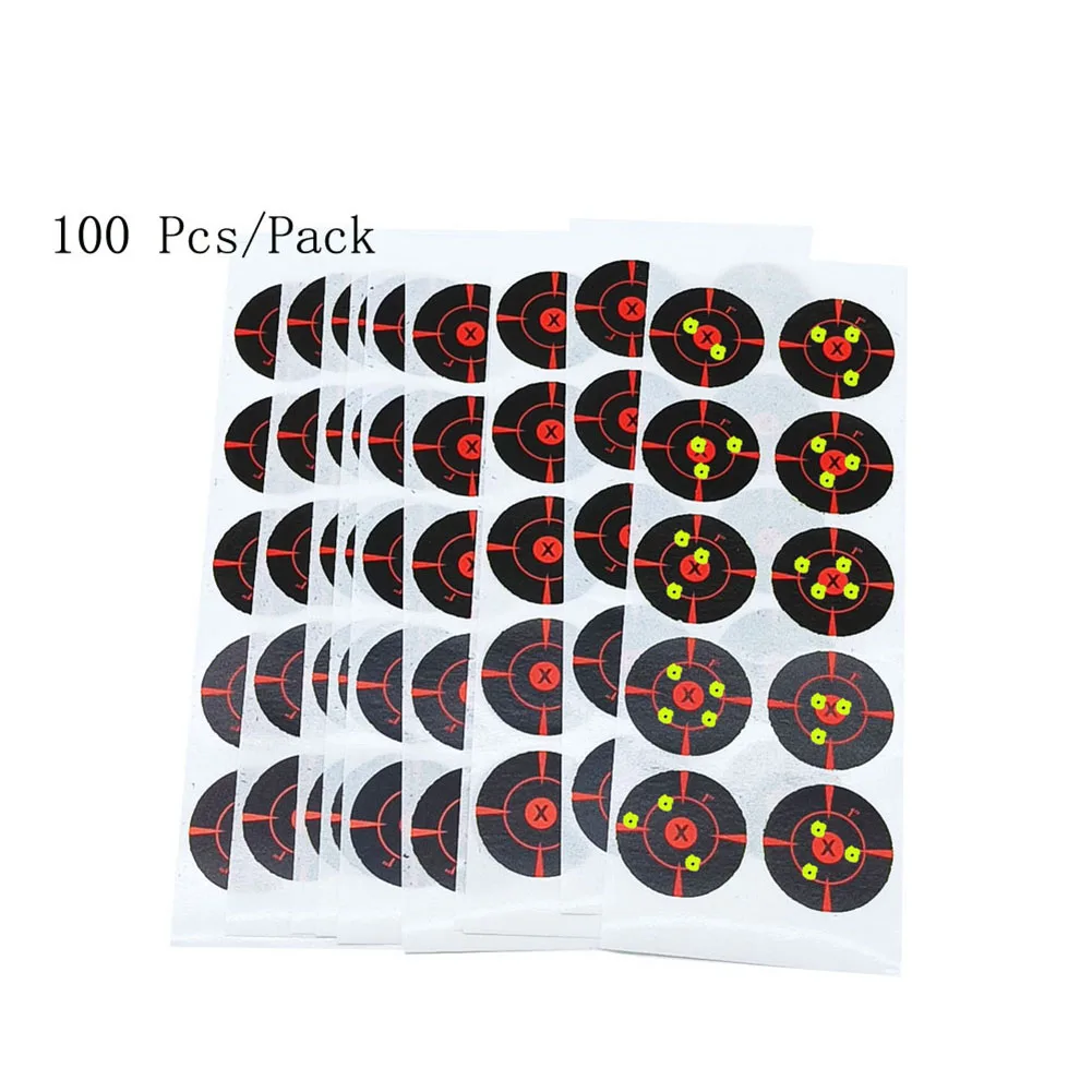 100Pcs/Pack Splatter Splash Target Stickers Cover-Up Patches Self-Adhesive Paper Targets For Shootings Archery Shoot Equipment
100Pcs/Pack Splatter Splash Target Stickers Cover-Up Patches Self-Adhesive Paper Targets For Shootings Archery Shoot Equipment