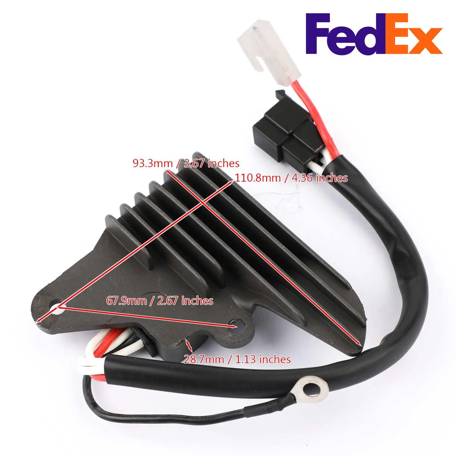 Topteng Rectifier Regulator Fit for Yamaha Virago 750 1100 1100S 3LP-81960-00 3LP-81960-01
Topteng Rectifier Regulator Fit for Yamaha Virago 750 1100 1100S 3LP-81960-00 3LP-81960-01