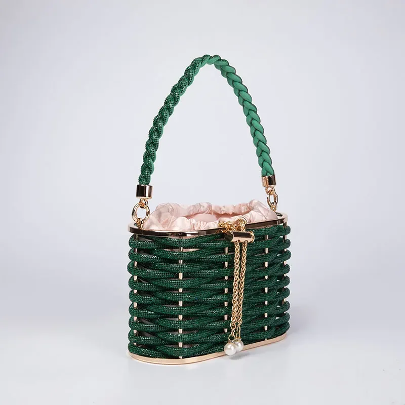 Handbag Shoulder Glitter Pearl Wedding Party Clutch Purse Diamonds Shiny Beading Evening Bag Crossbody Rhinestone Luxury Woman Handbag Shoulder Glitter Pearl Wedding Party Clutch Purse Diamonds Shiny Beading Evening Bag Crossbody Rhinestone Luxury Woman