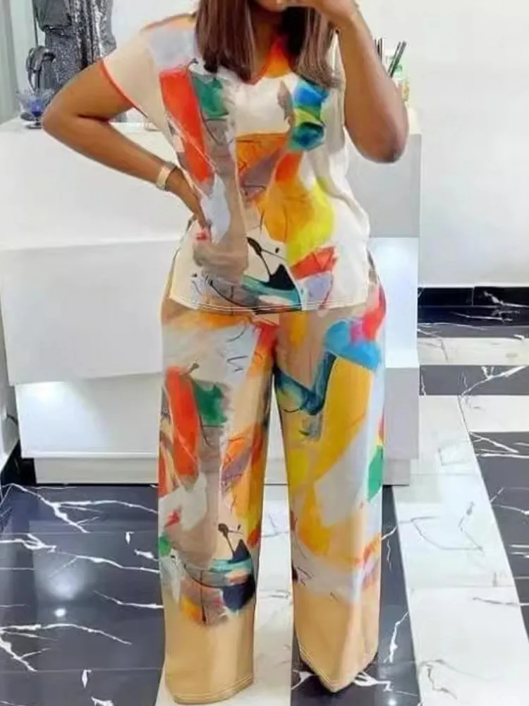 Женский комплект из 2 предметов Ropa De Mujer, комплект из двух предметов с принтом, топ и брюки, костюм, 2024 комплекты одежды из 2 предметов, женская одежда
Женский комплект из 2 предметов Ropa De Mujer, комплект из двух предметов с принтом, топ и брюки, костюм, 2024 комплекты одежды из 2 предметов, женская одежда