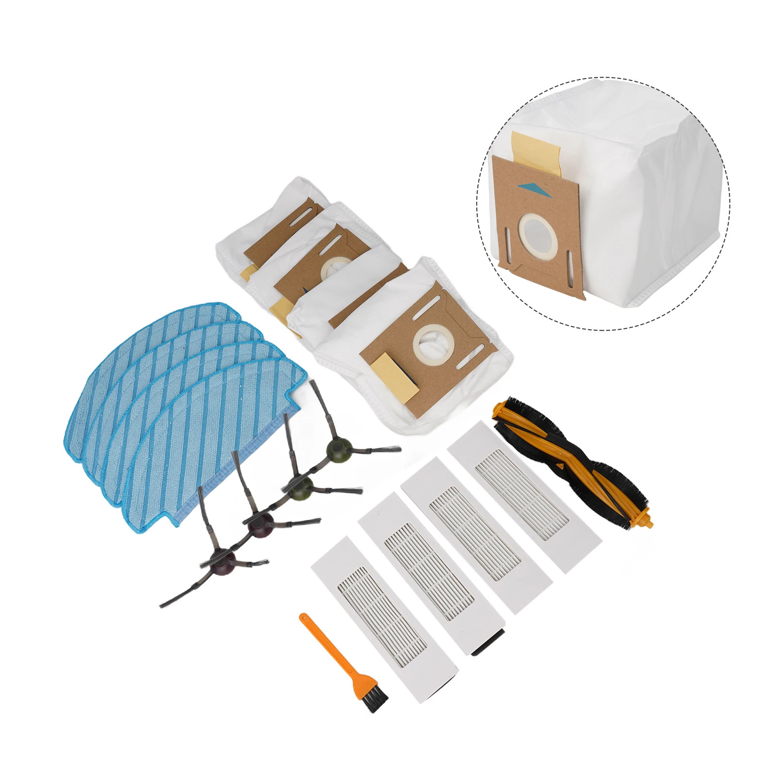 Filter Set Main Side Brush Compact Easy Installation Exquisite Lightweight Mop Parts Repair For Deebot N10 N10 PLUS
Filter Set Main Side Brush Compact Easy Installation Exquisite Lightweight Mop Parts Repair For Deebot N10 N10 PLUS