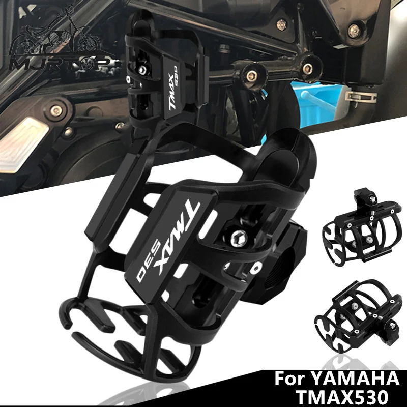 

Motorbike Accessories Beverage Water Bottle Cage Drink Cup Holder Bracket For YAMAHA TMAX 530 DX/SX T-MAX 560 TECH MAX TMAX500
