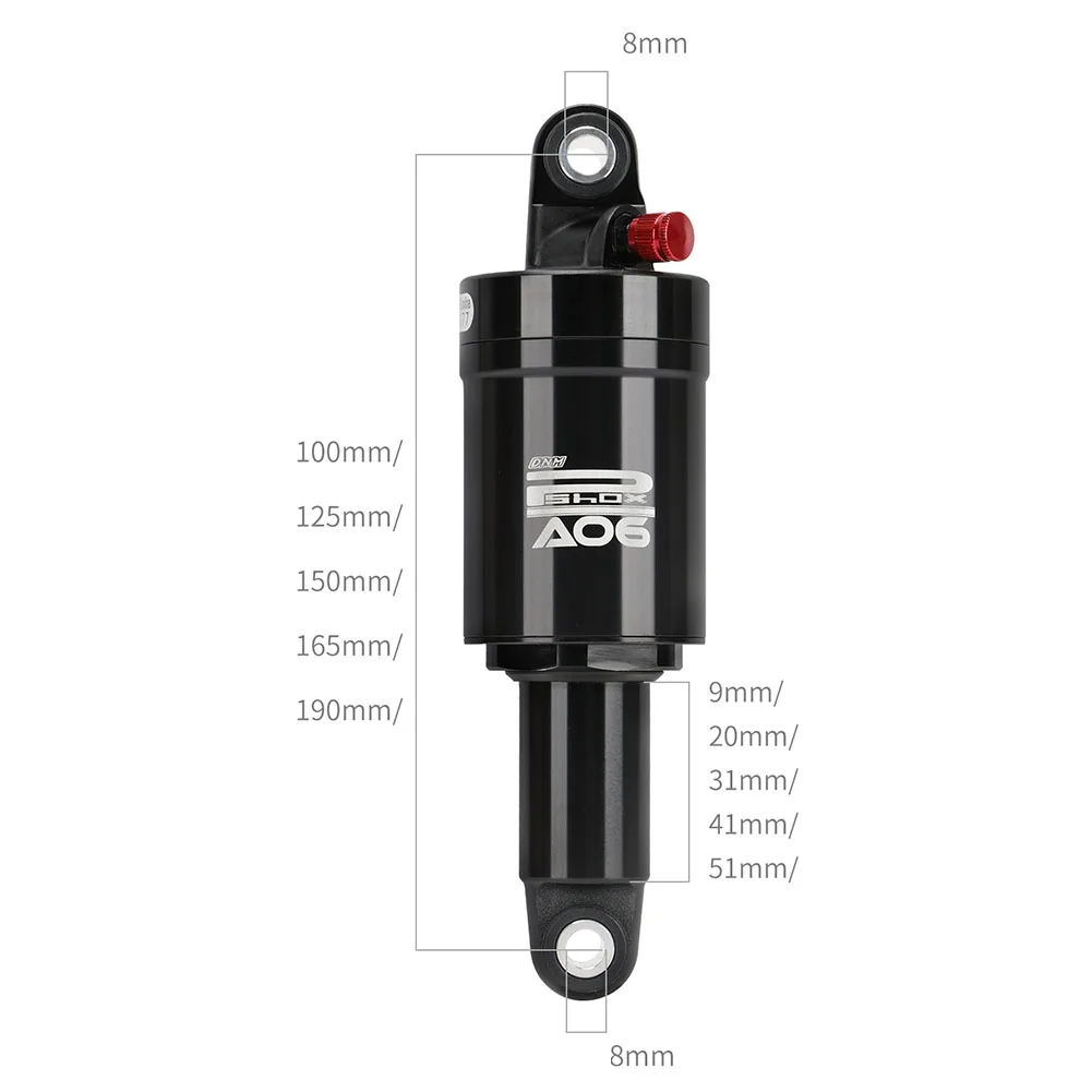Rear Shock Mountain Bike Rear Shock Absorber Bushing 125MM 150MM Black 100MM With Shock Absorbers For Some Scooters
Rear Shock Mountain Bike Rear Shock Absorber Bushing 125MM 150MM Black 100MM With Shock Absorbers For Some Scooters