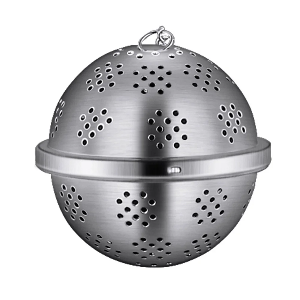 Ball Strainer Seasoning Balls With Chain 1pcs 304 Stainless Steel Infuser Strainer No Rust Spice Ball Tea Filter
Ball Strainer Seasoning Balls With Chain 1pcs 304 Stainless Steel Infuser Strainer No Rust Spice Ball Tea Filter