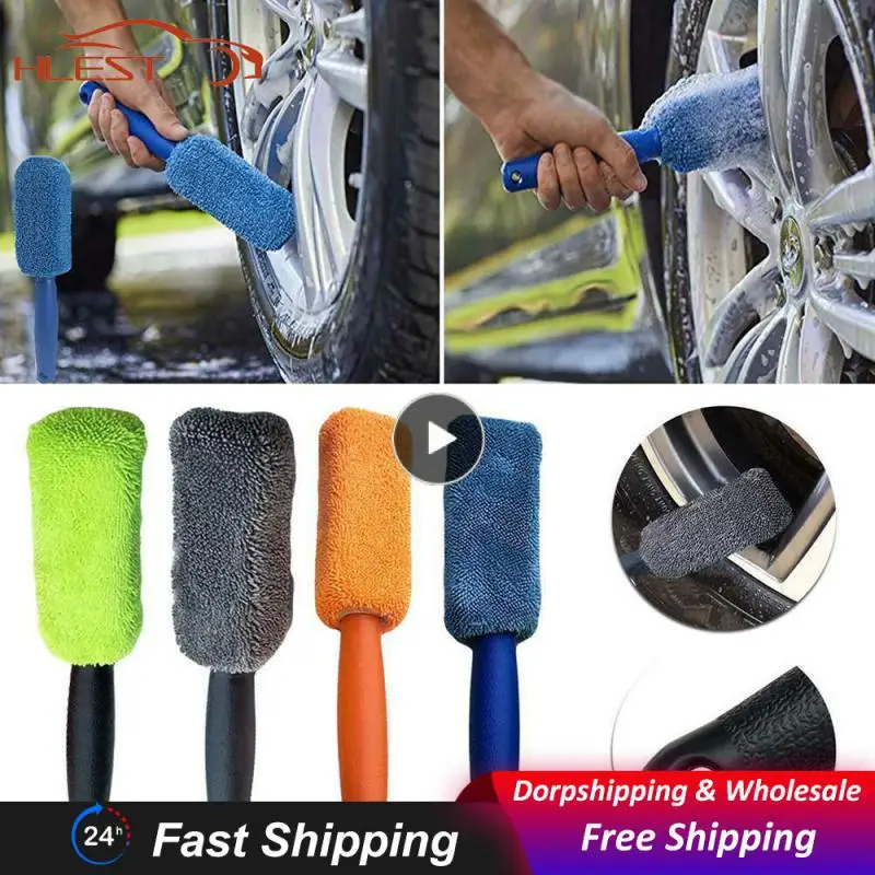 1PCS Car Wheel Cleaning Brush Tool Tire Washing Clean Soft Bristle Cleaner Black Easy To Cleaning Rims Spokes Wheel Barrel
1PCS Car Wheel Cleaning Brush Tool Tire Washing Clean Soft Bristle Cleaner Black Easy To Cleaning Rims Spokes Wheel Barrel