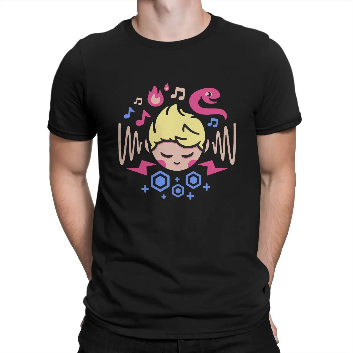 Men PSI Power T Shirts Mother Earthbound Game 100% Cotton Tops Amazing Short Sleeve Crewneck Tees 4XL 5XL T-Shirt
Men PSI Power T Shirts Mother Earthbound Game 100% Cotton Tops Amazing Short Sleeve Crewneck Tees 4XL 5XL T-Shirt