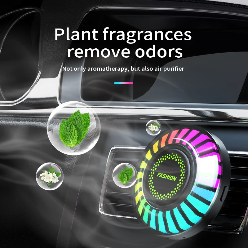 EURS Car Aroma Diffuser Air Outlet Auto Atmosphere Light Car Interior Decoration RGB Pickup Lamp Voice Rhythm Control Ambient
EURS Car Aroma Diffuser Air Outlet Auto Atmosphere Light Car Interior Decoration RGB Pickup Lamp Voice Rhythm Control Ambient