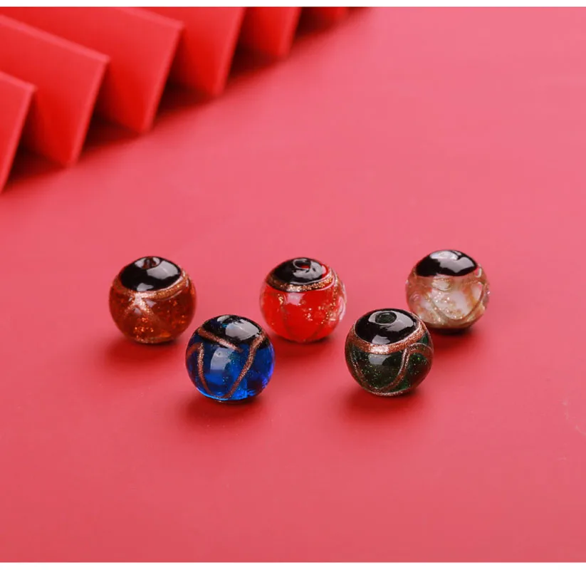 Seven Color Gold Sand Glazed Round Beads And Loose Beads Fashion DIY Accessories
Seven Color Gold Sand Glazed Round Beads And Loose Beads Fashion DIY Accessories