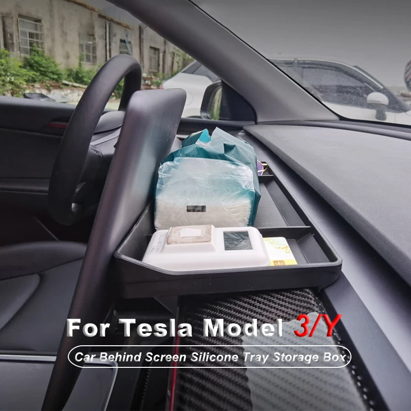 Для Tesla Model 3 Model Y 2017-2019 2020 2021 2022 2023 и т. д. коробка для хранения в автомобиле за экраном Силиконовый Лоток Коробка для салфеток аксессуары 
Для Tesla Model 3 Model Y 2017-2019 2020 2021 2022 2023 и т. д. коробка для хранения в автомобиле за экраном Силиконовый Лоток Коробка для салфеток аксессуары