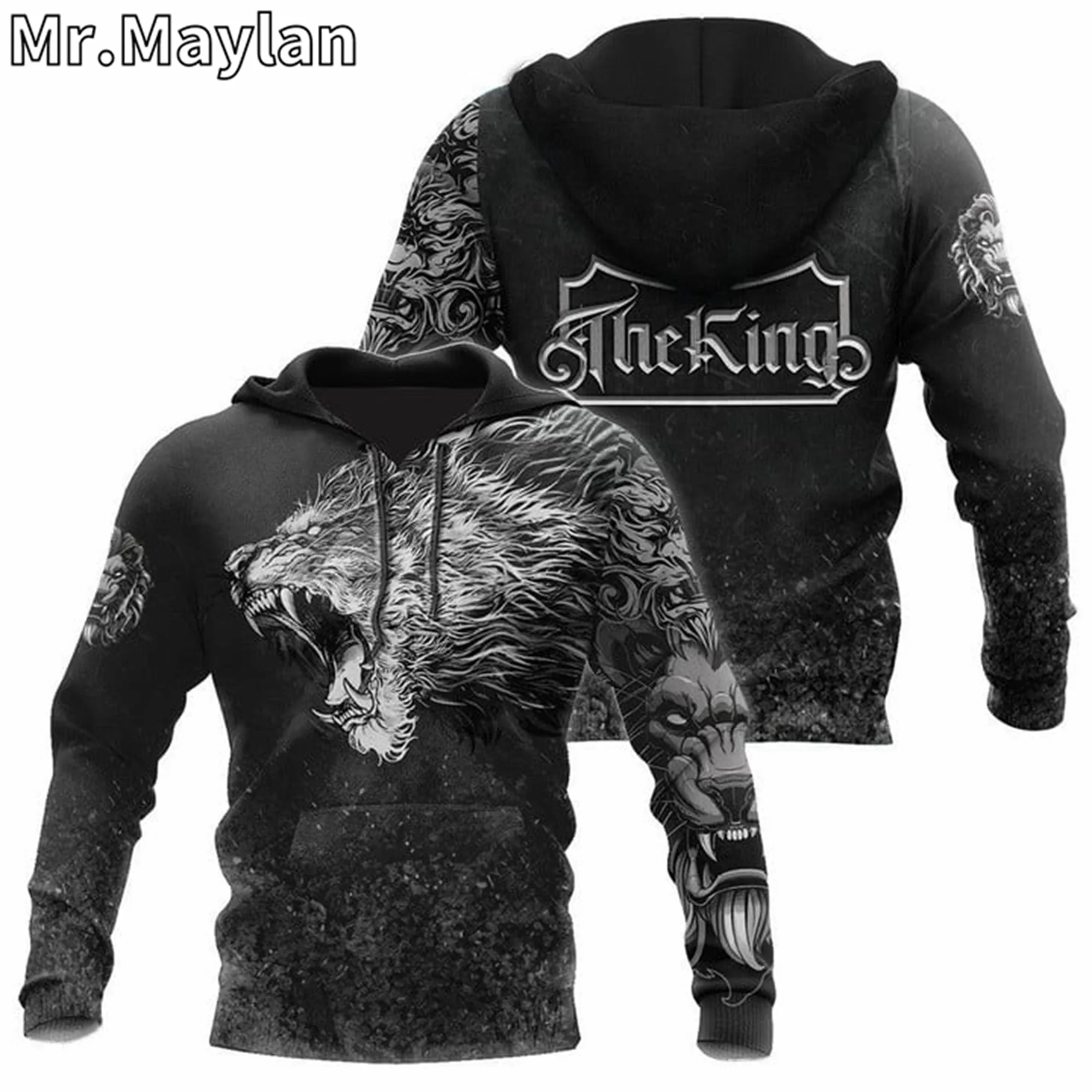 King Lion Tattoo Viking Apparel 3D Full Printed Unisex Hoodie Men Sweatshirt Streetwear Zip Pullover Casual Jacket Tracksuit
King Lion Tattoo Viking Apparel 3D Full Printed Unisex Hoodie Men Sweatshirt Streetwear Zip Pullover Casual Jacket Tracksuit