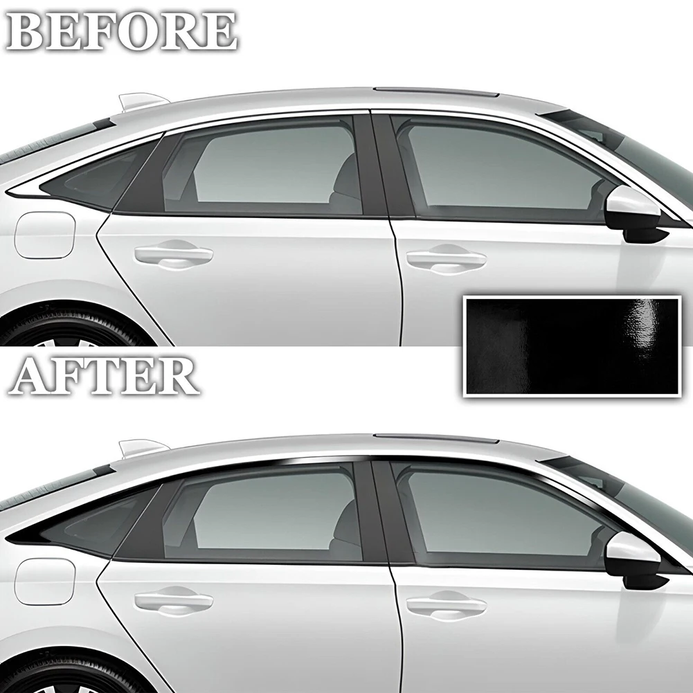 Car Acesssories Tools Glossy Black For Honda For Civic Sedan 2022 2023 Side For Window Chrome Delete Cover Decal Durable
Car Acesssories Tools Glossy Black For Honda For Civic Sedan 2022 2023 Side For Window Chrome Delete Cover Decal Durable