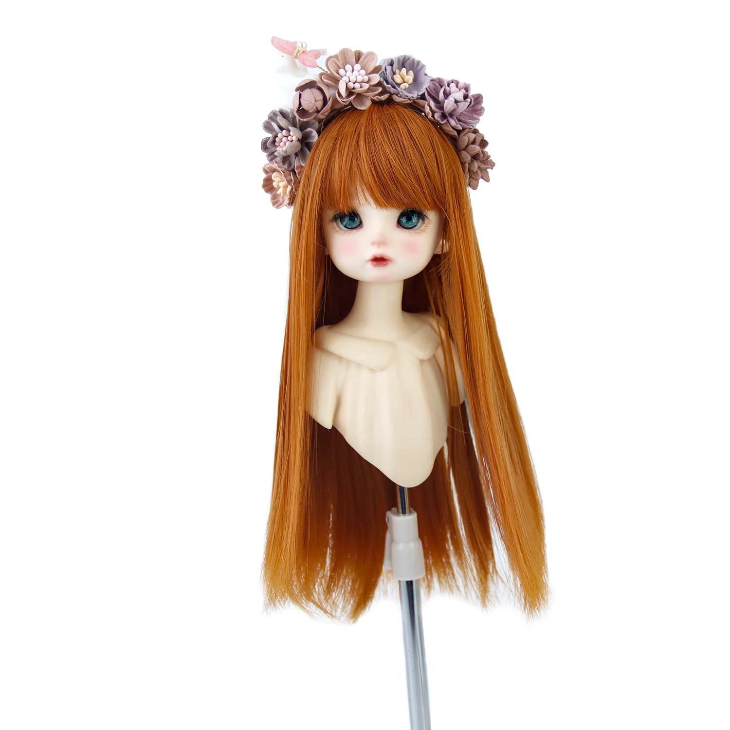 Free shipping 1/6 BJD Doll Wig Long Straight Bangs Hair Wig Natural Color Doll Accessories For DIY BJD Dolls Girls Gift
Free shipping 1/6 BJD Doll Wig Long Straight Bangs Hair Wig Natural Color Doll Accessories For DIY BJD Dolls Girls Gift