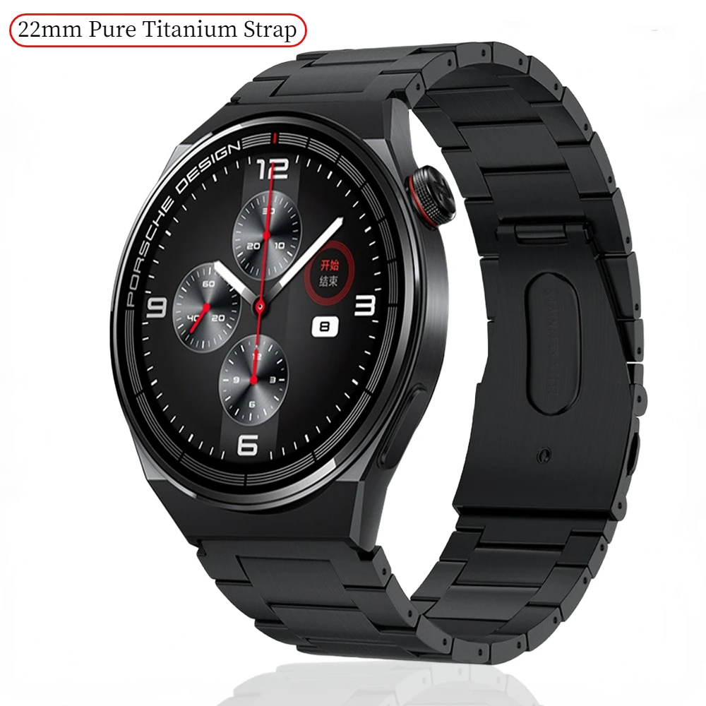 22mm Pure Titanium Strap for Huawei Watch GT3 Pro/GT 2 Pro/3 46mm Metal Wristband for Samsung Galaxy Watch 3/Gear S3/Amazfit GTR
22mm Pure Titanium Strap for Huawei Watch GT3 Pro/GT 2 Pro/3 46mm Metal Wristband for Samsung Galaxy Watch 3/Gear S3/Amazfit GTR