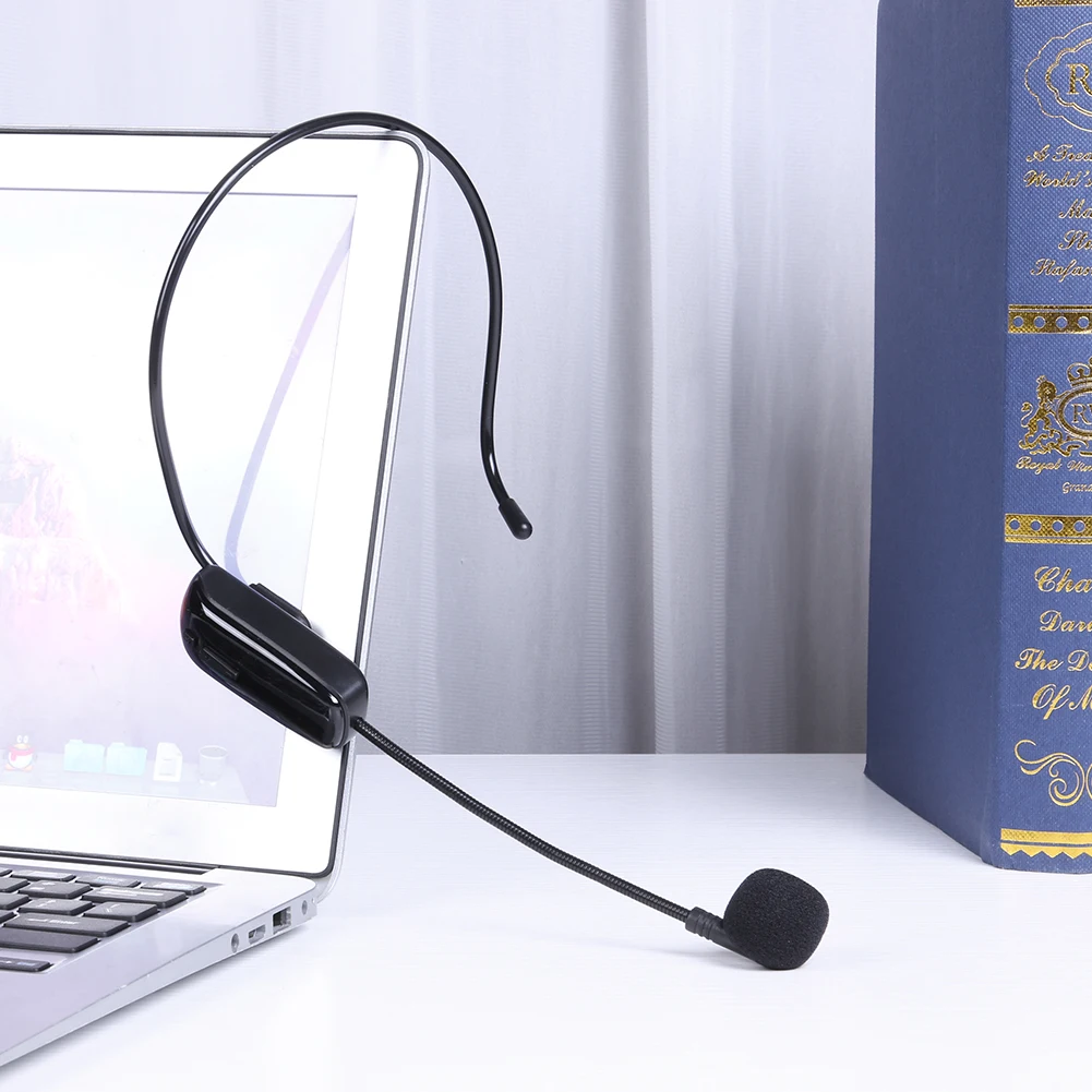 Generic UHF Wireless Microphone Headwear Mic System Receiver With