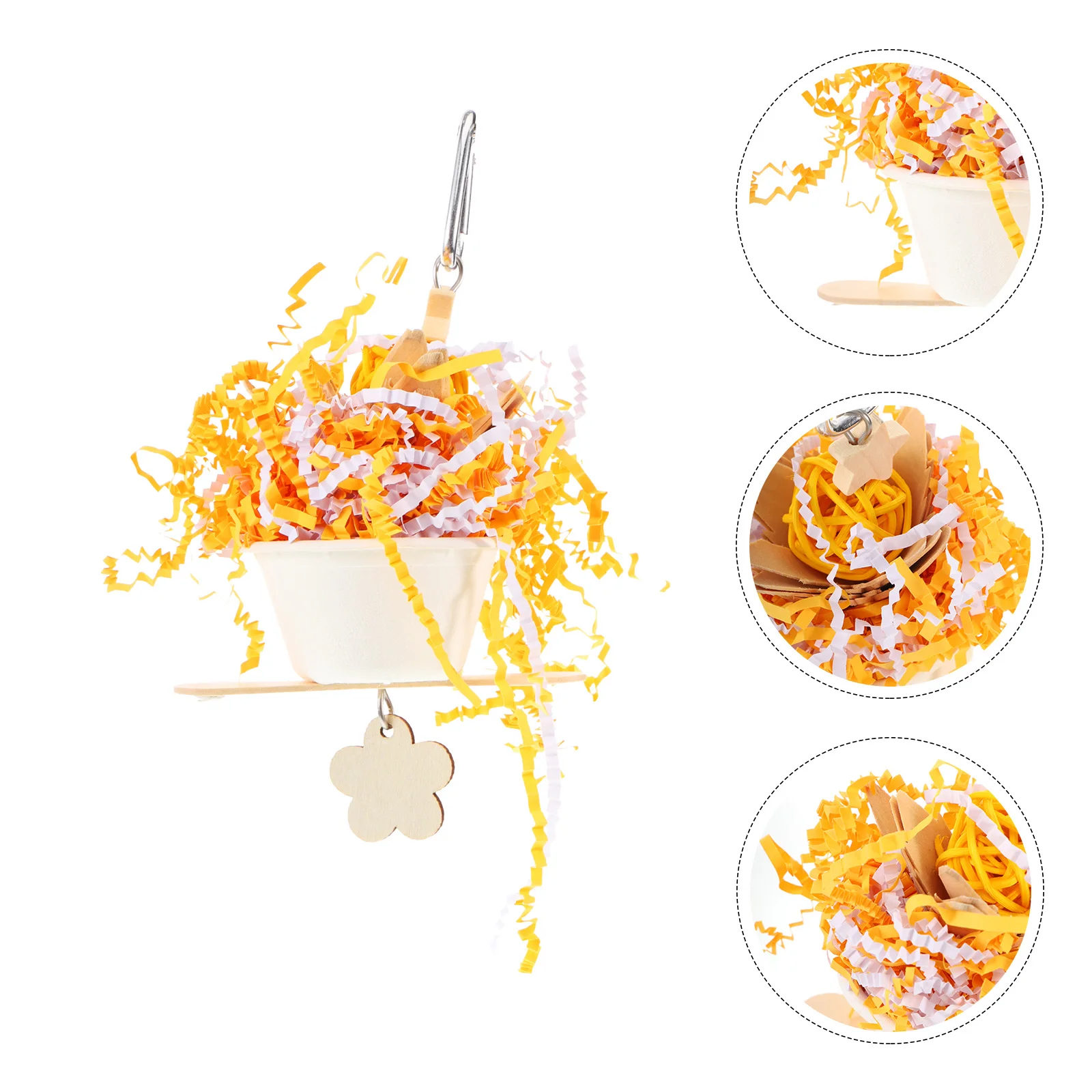 Shredding Toy for Parrot Bird Chewing Toy Bird Hanging Chew Toy Bird Toy for Bird Cage
Shredding Toy for Parrot Bird Chewing Toy Bird Hanging Chew Toy Bird Toy for Bird Cage