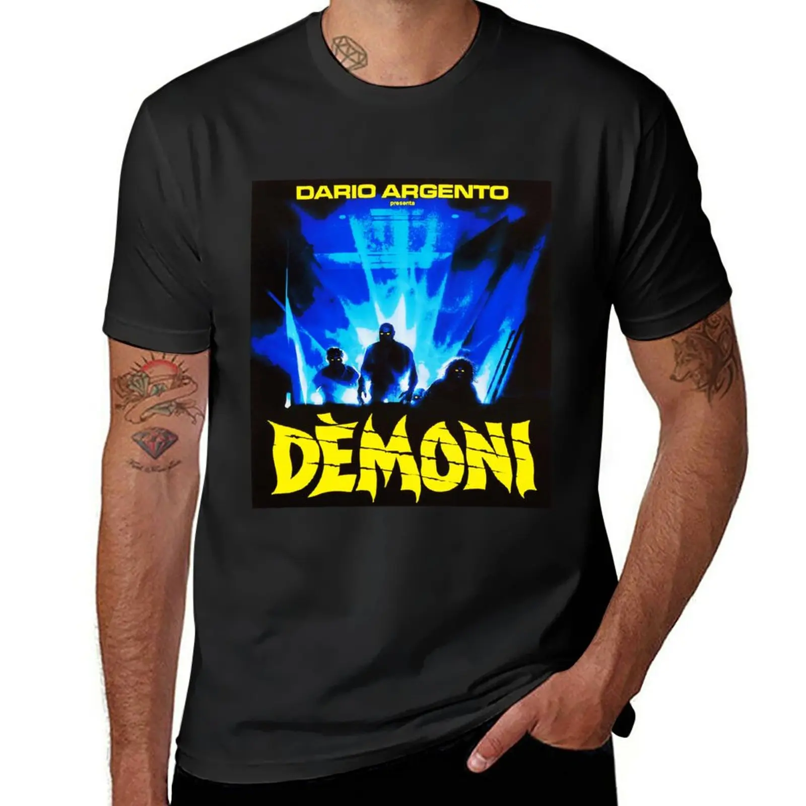 Новый Классический ужас из фильма Demon 1985 культ! Футболка мужская с графическим принтом, топ с коротким рукавом, на лето
Новый Классический ужас из фильма Demon 1985 культ! Футболка мужская с графическим принтом, топ с коротким рукавом, на лето