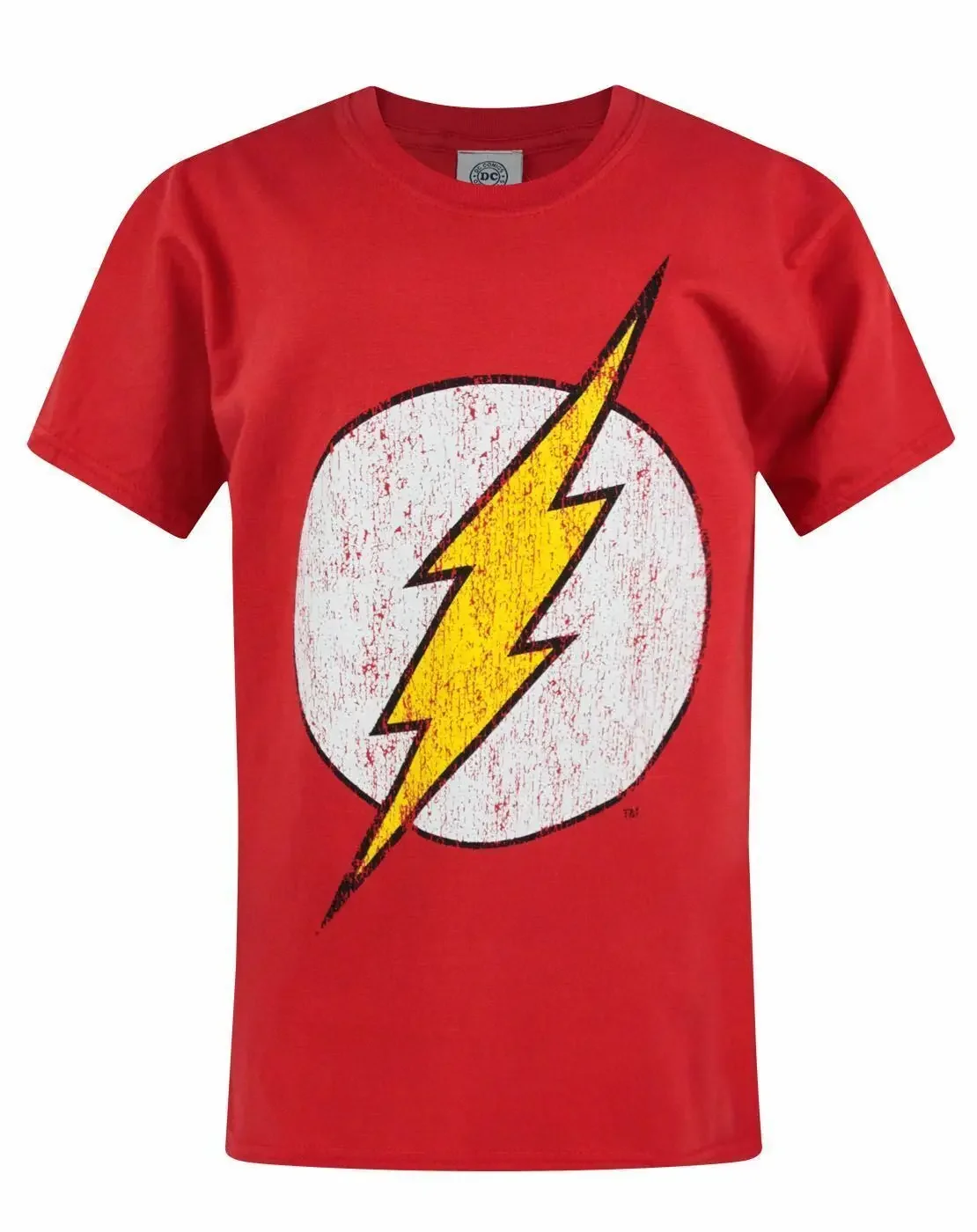Flash T-Shirt For Boys Distressed Logo Short Sleeve Children’s Superhero Red Top
Flash T-Shirt For Boys Distressed Logo Short Sleeve Children’s Superhero Red Top