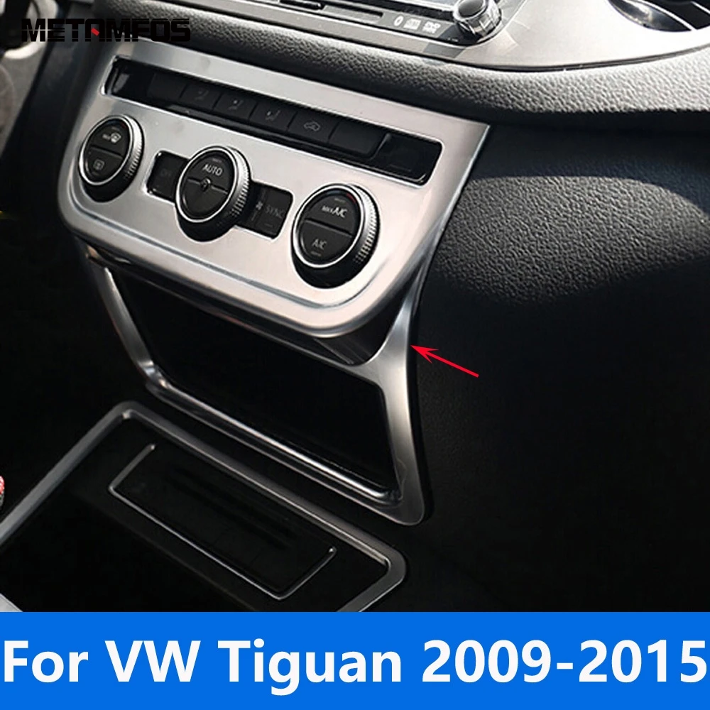 Автомобильные аксессуары для Volkswagen VW Tiguan 2009-2013 2014 2015, внутренняя матовая консоль кондиционера, панель переключателя, обшивка
Автомобильные аксессуары для Volkswagen VW Tiguan 2009-2013 2014 2015, внутренняя матовая консоль кондиционера, панель переключателя, обшивка