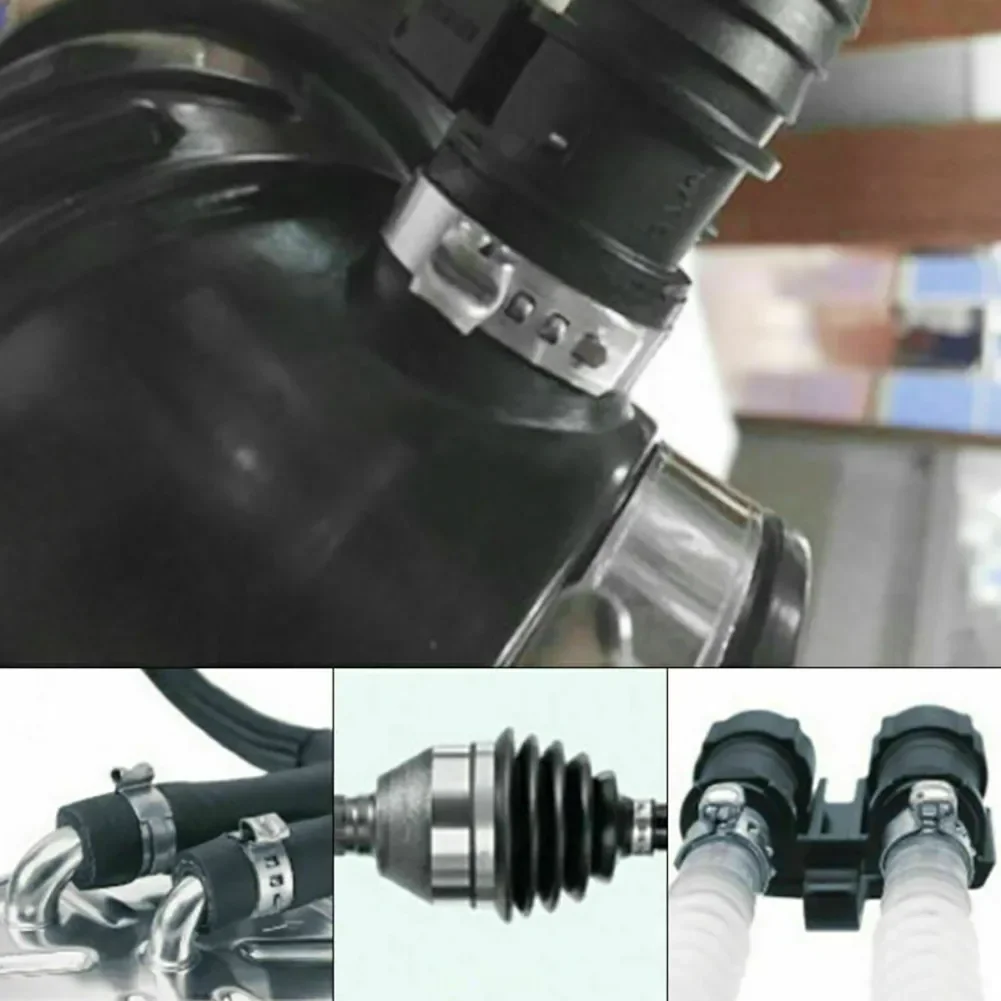 24pcs CV Boot Car Clamp Adjustable Stainless Steel Drive Shaft Bushing Fixture Fastening Clamp Stainless Steel Chassis Parts
24pcs CV Boot Car Clamp Adjustable Stainless Steel Drive Shaft Bushing Fixture Fastening Clamp Stainless Steel Chassis Parts