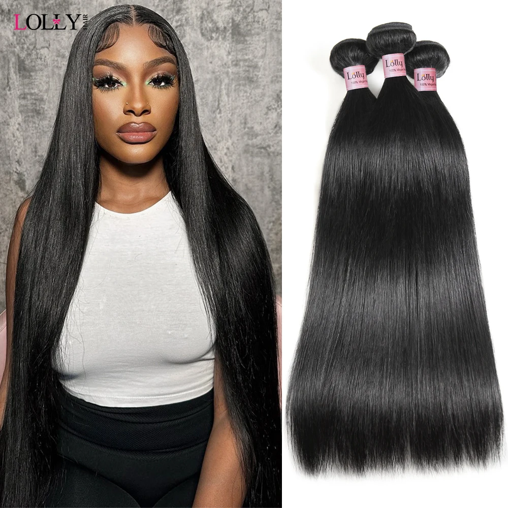 Lolly 28 30 Inch Bundles 3/4 Straight Bundles Human Hair Brazilian Hair Weave Bundles Human Hair Bundles Remy Hair Extension
Lolly 28 30 Inch Bundles 3/4 Straight Bundles Human Hair Brazilian Hair Weave Bundles Human Hair Bundles Remy Hair Extension