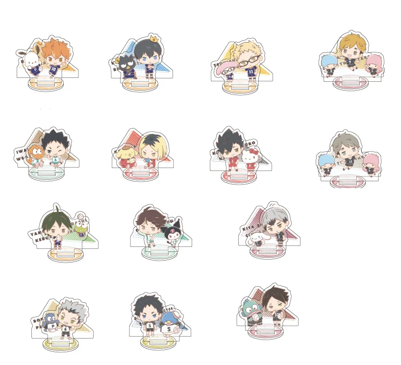 Anime Haikyuu!! Shoyo Hinata Tobio Kageyama Kozume Kenma Acrylic Figure Stand Figure Brinquedos Kids Collection Toy 4765
Anime Haikyuu!! Shoyo Hinata Tobio Kageyama Kozume Kenma Acrylic Figure Stand Figure Brinquedos Kids Collection Toy 4765