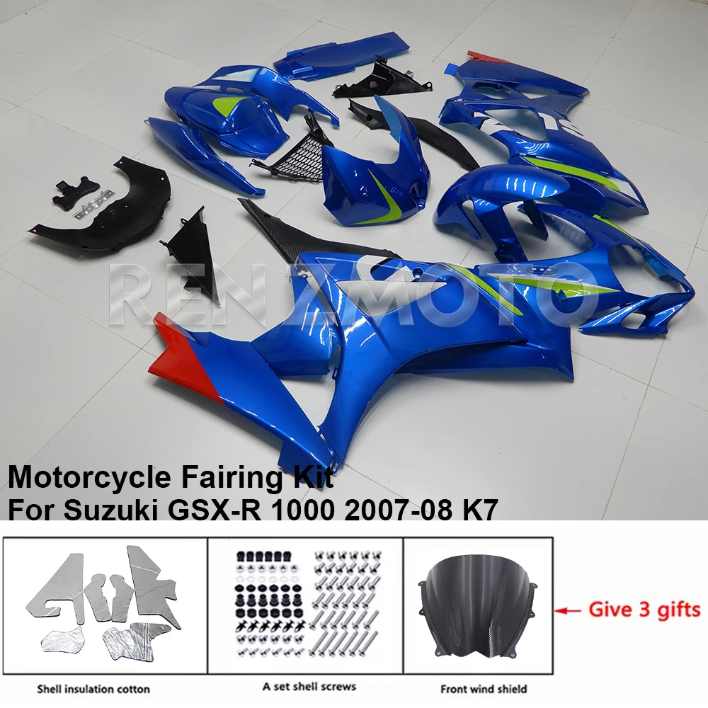 Motorcycle Fairing Set Body Kit Plastic For Suzuki GSXR GSX-R 1000 2007-08 K7 Accessories Injection Bodywork S1007-127a
Motorcycle Fairing Set Body Kit Plastic For Suzuki GSXR GSX-R 1000 2007-08 K7 Accessories Injection Bodywork S1007-127a