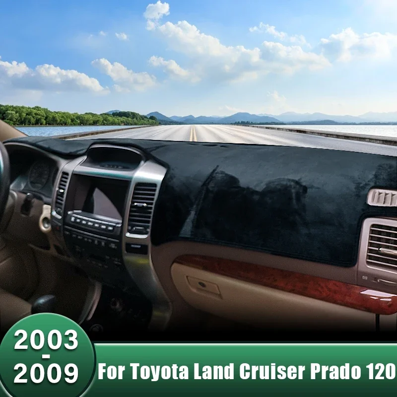 Car Dashboard Cover Sun Shade Mats Avoid Light Carpets For Toyota Land Cruiser Prado 120 J120 2003 2004 2005 2006 2007 2008 2009
Car Dashboard Cover Sun Shade Mats Avoid Light Carpets For Toyota Land Cruiser Prado 120 J120 2003 2004 2005 2006 2007 2008 2009