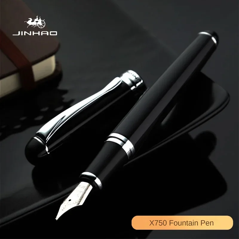 

Jinhao X750 Fountain Pen Iraurita Luxury Elegant Pens F/1.0mm Oblique Type Fine Nib Writing School Office Supplies Stationery
