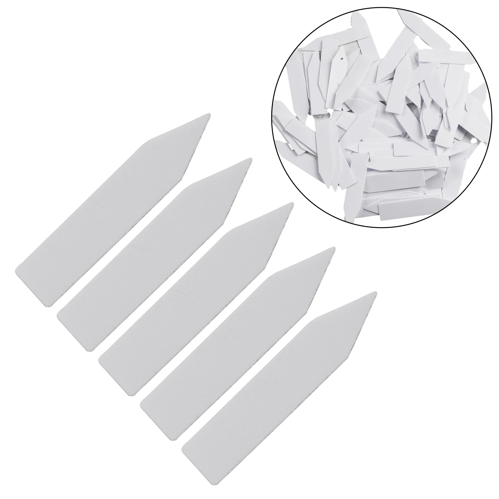 100pcs Plant Markers Plastic Label Plant Card Marking Waterproof UV Resistant Permanent Marking White Household Garden Accessory
100pcs Plant Markers Plastic Label Plant Card Marking Waterproof UV Resistant Permanent Marking White Household Garden Accessory