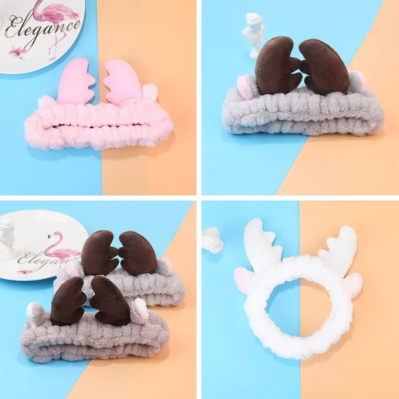 Fashion Small Antler Headband Horns Headband Wide Border Sliding Hair Accessories Face Makeup Sell Cute Hair Band
Fashion Small Antler Headband Horns Headband Wide Border Sliding Hair Accessories Face Makeup Sell Cute Hair Band