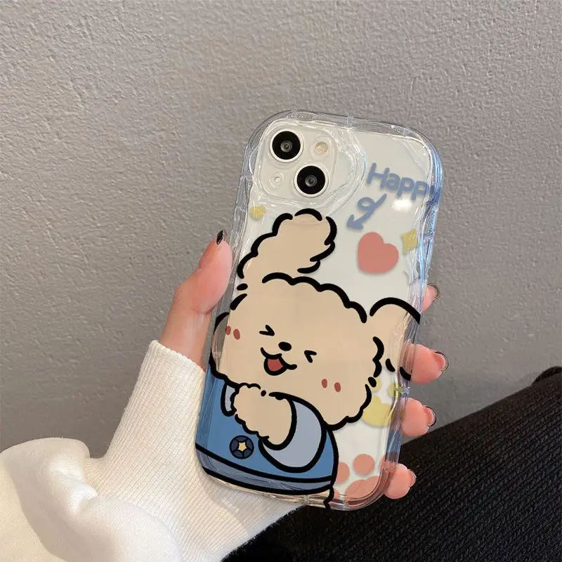 Phone Case For Lovers Couples Fit for iPhone 11 12 13 14 15 16 Pro Max XR X XS Mini 8 7 Plus SE 2020 Funda Cute Cartoon Bear Phone Case For Lovers Couples Fit for iPhone 11 12 13 14 15 16 Pro Max XR X XS Mini 8 7 Plus SE 2020 Funda Cute Cartoon Bear