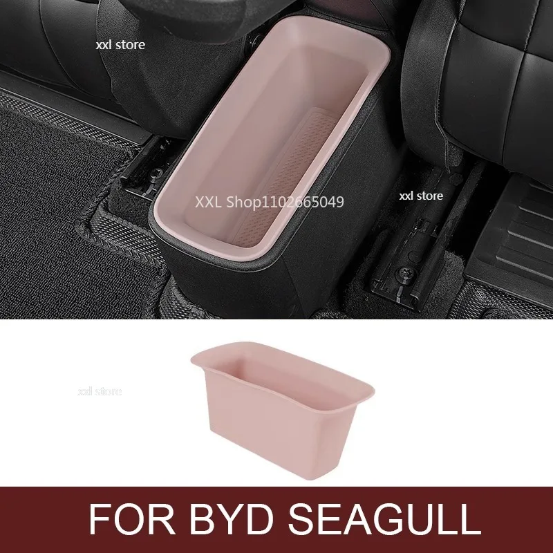 

Car-styling For BYD Seagull Layered Car Rear Storage Box Interior Storage Box Garbage Bin Storage Box Auto Accessories