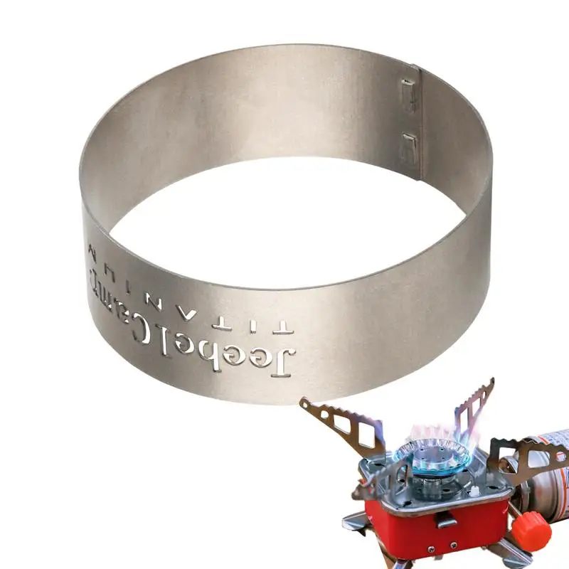 Backpacking Stove Windproof Ring Pocket Stove Ring Portable Stove Ring Outdoor Cookware Tool Outdoor Stove Ring For Backpacking
Backpacking Stove Windproof Ring Pocket Stove Ring Portable Stove Ring Outdoor Cookware Tool Outdoor Stove Ring For Backpacking