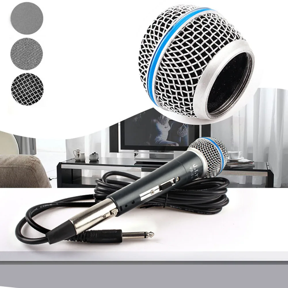 Brand New Microphone Dynamic Handheld Mic Microphone Music Part Professional Silver Vocal Wired 23.8*10.9*6.5cm
Brand New Microphone Dynamic Handheld Mic Microphone Music Part Professional Silver Vocal Wired 23.8*10.9*6.5cm