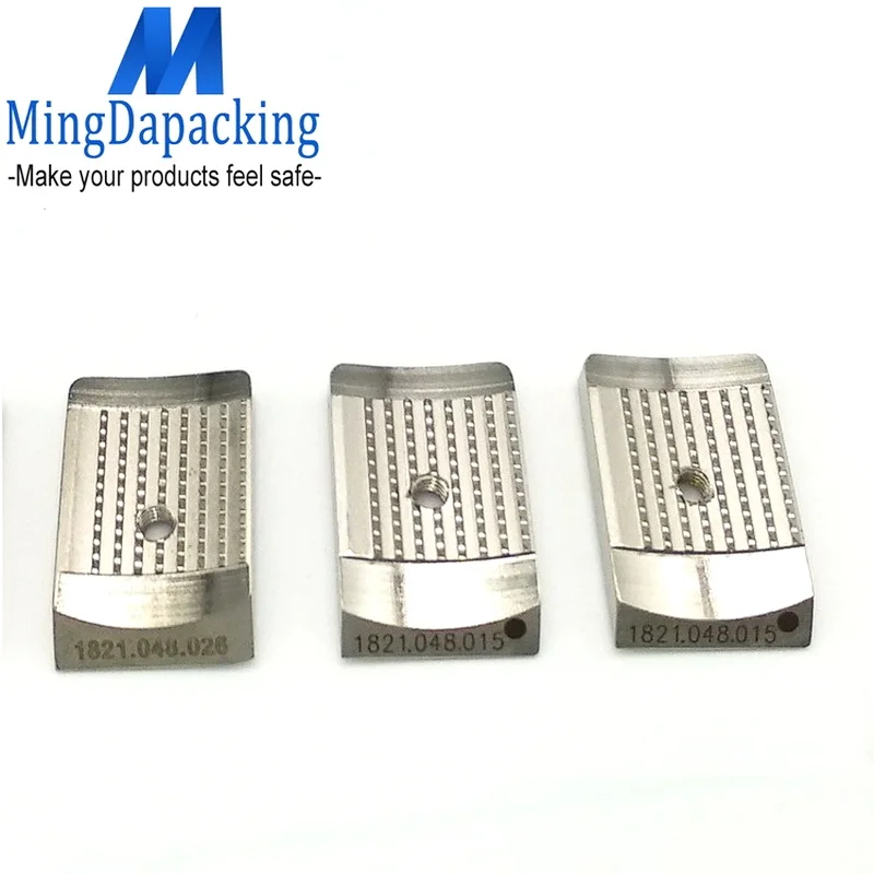 Orgapack spare parts Tooth Plate Damageable Spare Parts for Ort250 PET Strapping Tool
Orgapack spare parts Tooth Plate Damageable Spare Parts for Ort250 PET Strapping Tool