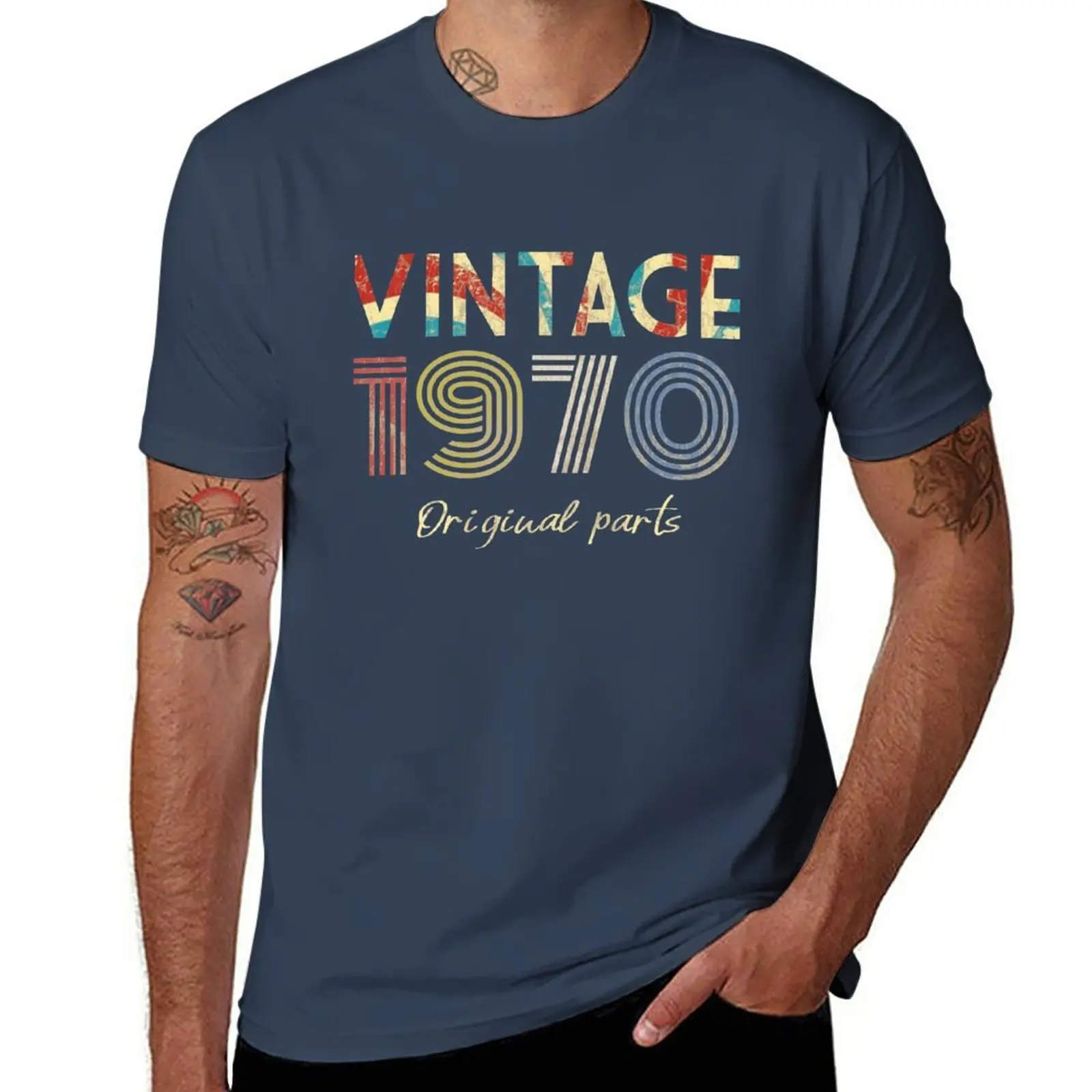 New VINTAGE 1970 Original parts T-Shirt hippie clothes T-shirt short vintage t shirt shirts graphic tees mens funny t shirts
New VINTAGE 1970 Original parts T-Shirt hippie clothes T-shirt short vintage t shirt shirts graphic tees mens funny t shirts