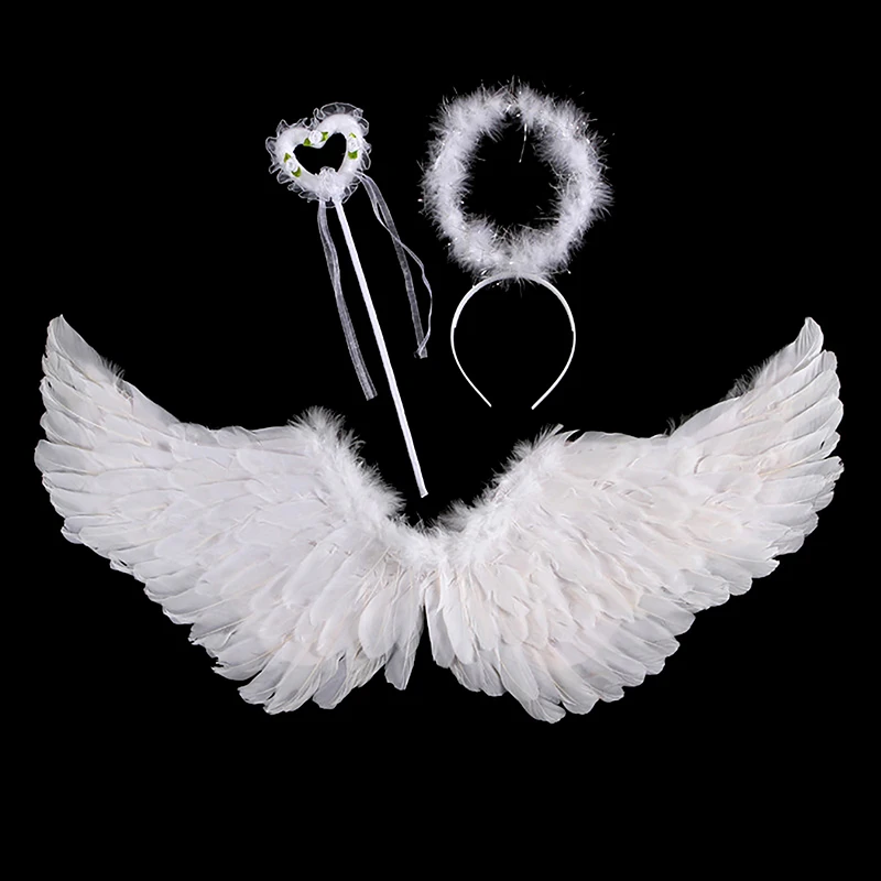 Angel Halo Headband Black White Feather Christmas New Year Festival Performance Party Favor Angel Outfit Angel Cosplay Wing Gift
Angel Halo Headband Black White Feather Christmas New Year Festival Performance Party Favor Angel Outfit Angel Cosplay Wing Gift