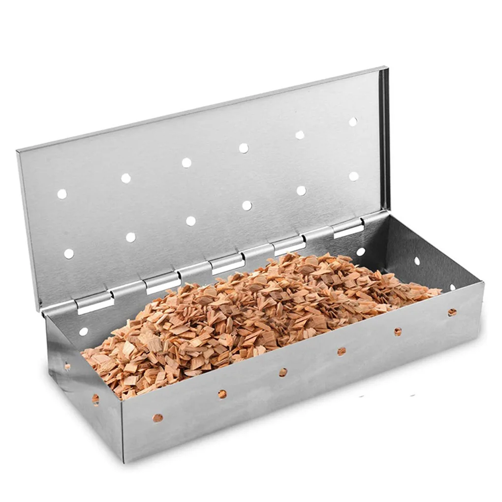 Smoker Box BBQ Tool Smoke Case Workmanship Rustproof Shockproof Non-stick Convenience Professional Smoking Container
Smoker Box BBQ Tool Smoke Case Workmanship Rustproof Shockproof Non-stick Convenience Professional Smoking Container