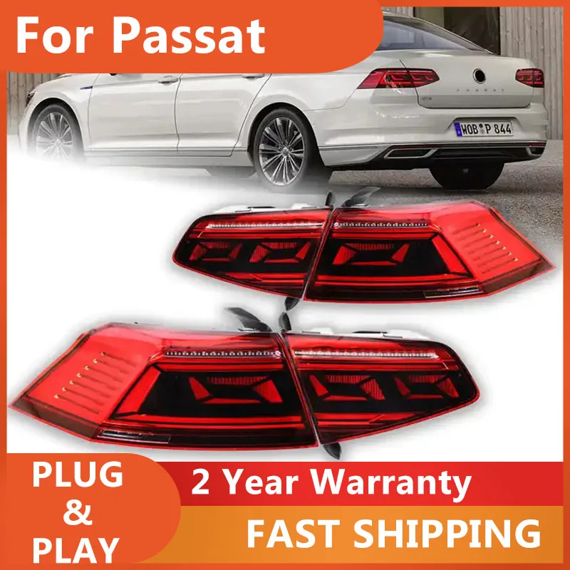 Car Accessories for VW Passat B8 Taillights 2015-2019 VW Magotan Tail Lights Volkswagen DRL+Brake+Turn Signal+Reversing
Car Accessories for VW Passat B8 Taillights 2015-2019 VW Magotan Tail Lights Volkswagen DRL+Brake+Turn Signal+Reversing
